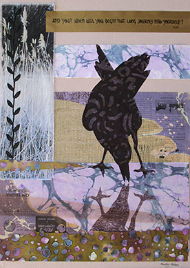 Reflecting Crow